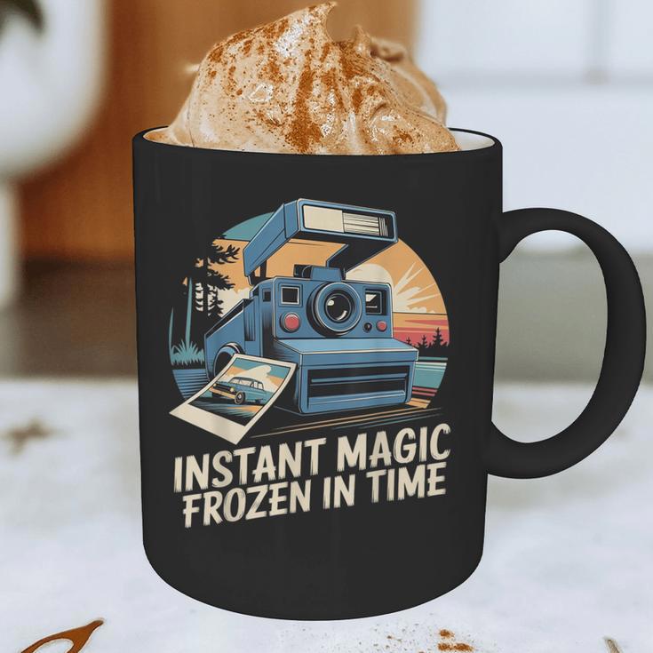 Instant Magic Frozen In Time Retro Camera Nostalgia Graphic Print Coffee Mug Instant Magic Frozen In Time Retro Camera Nostalgia Graphic Print Coffee Mug