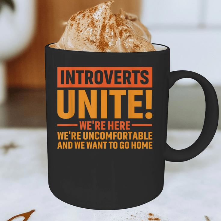 Introvert Antisocial Sarcasm Introverts Unite Anti Social Graphic Print Coffee Mug