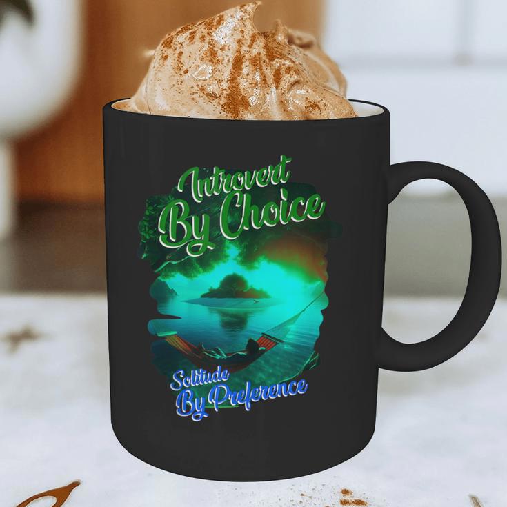 Introvert Choice Solitude By Preference Graphic Print Coffee Mug Introvert Choice Solitude By Preference Graphic Print Coffee Mug