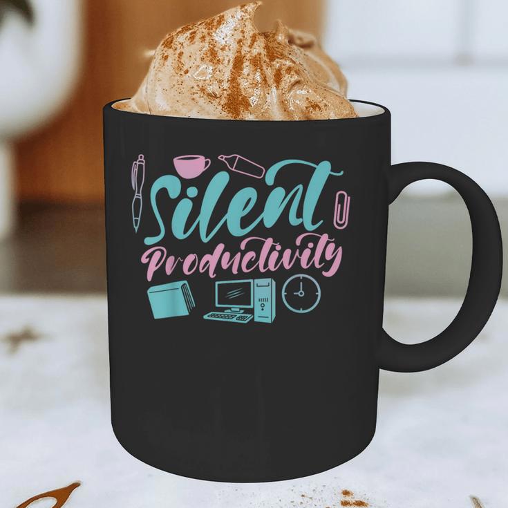 Introvert Office Staff Secretary Administrative Assistant Graphic Print Coffee Mug