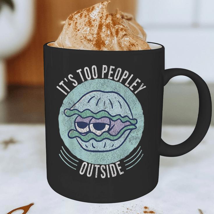 Introvert Too Peopley Anti-Social Shy Person Graphic Print Coffee Mug Introvert Too Peopley Anti-Social Shy Person Graphic Print Coffee Mug