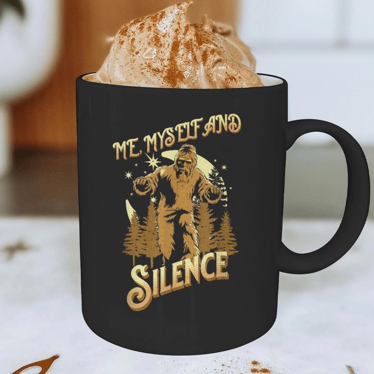 Introvert Relaxation Me Myself And Silence Vacation Bigfoot Graphic Print Coffee Mug Introvert Relaxation Me Myself And Silence Vacation Bigfoot Graphic Print Coffee Mug