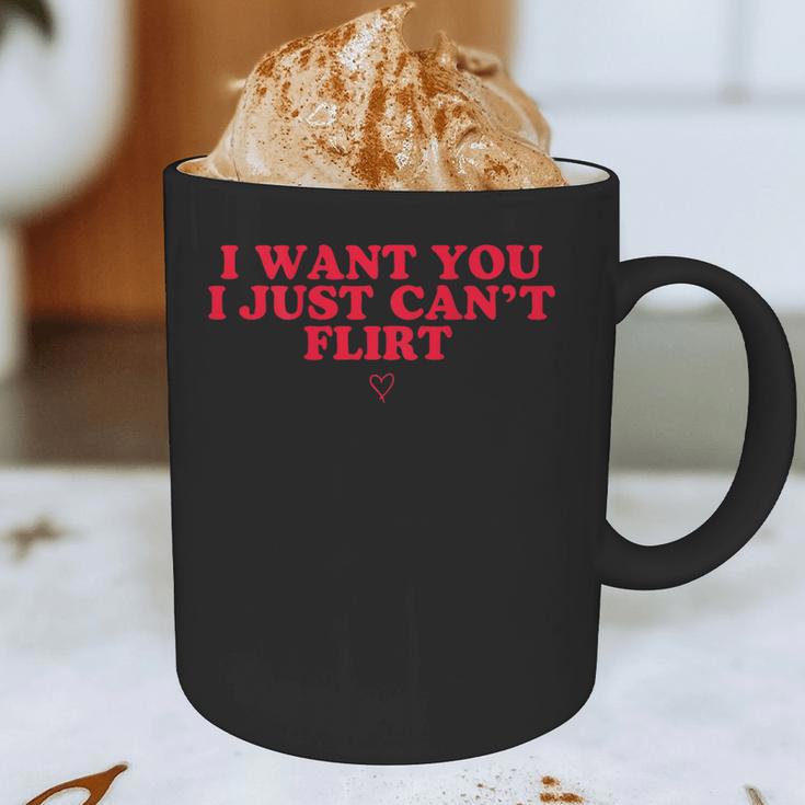 Introvert Valentines Day I Want You I Just Can't Flirt Graphic Print Coffee Mug Introvert Valentines Day I Want You I Just Can't Flirt Graphic Print Coffee Mug