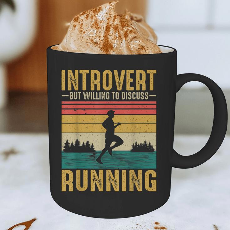 Introvert But Willing To Discuss Running Graphic Print Coffee Mug Introvert But Willing To Discuss Running Graphic Print Coffee Mug