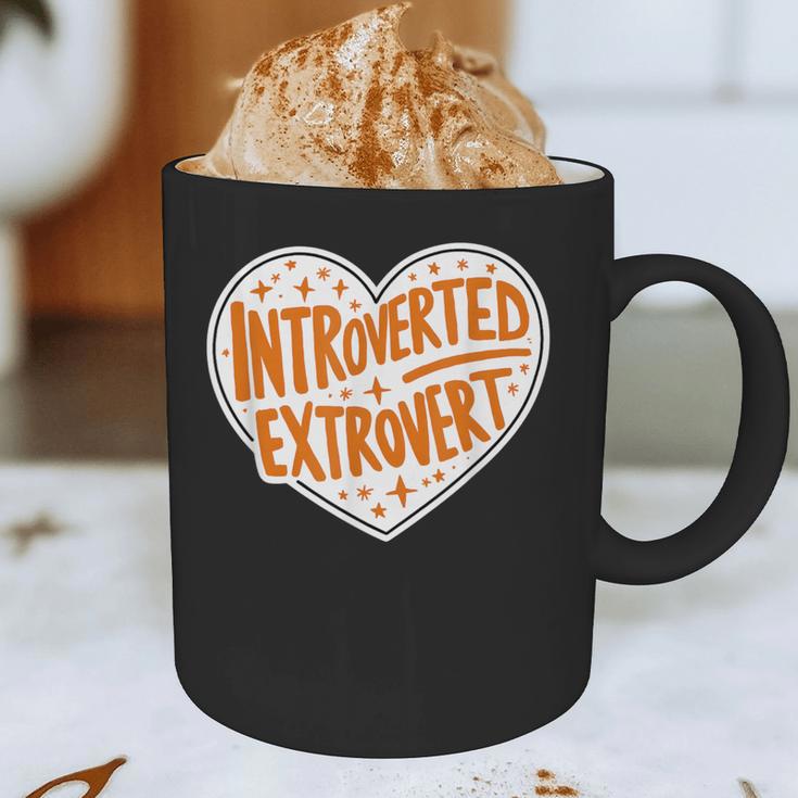 Introverted Extrovert People Hater Calm Peace Lover Graphic Print Coffee Mug Introverted Extrovert People Hater Calm Peace Lover Graphic Print Coffee Mug