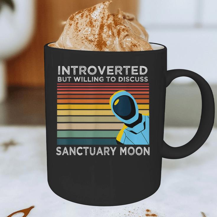 Introverted But Willing To Discuss Sanctuary Moon Graphic Print Coffee Mug Introverted But Willing To Discuss Sanctuary Moon Graphic Print Coffee Mug