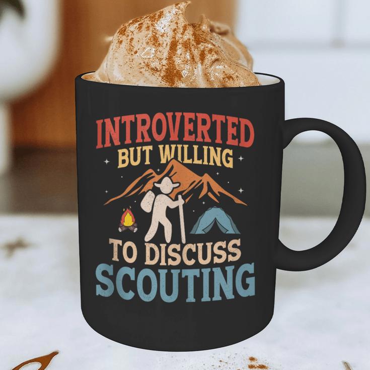 Introvert's Scouting Passion Graphic Print Coffee Mug Introvert's Scouting Passion Graphic Print Coffee Mug