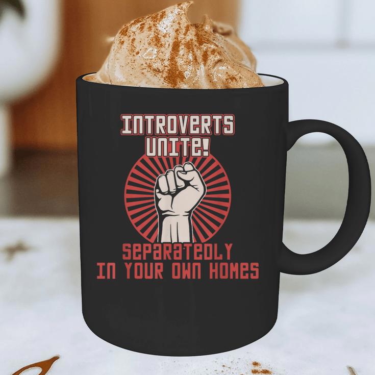 Introverts Unite Introverting Introverts At Home Graphic Print Coffee Mug Introverts Unite Introverting Introverts At Home Graphic Print Coffee Mug