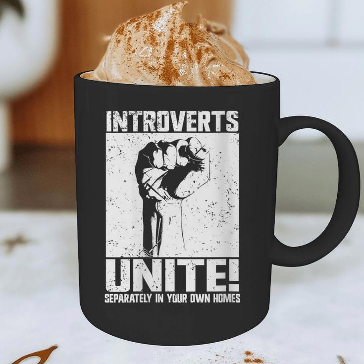Introverts Unite Separately In Your Own Homes Introvert Graphic Print Coffee Mug Introverts Unite Separately In Your Own Homes Introvert Graphic Print Coffee Mug