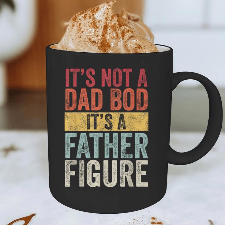 It's Not A Dad Bod It's A Father Figure Retro VintageShort Sleeve Graphic Print Coffee Mug