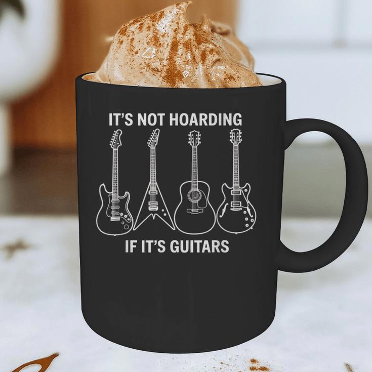 It’s Not Hoarding If It’s Guitars Gifts Men And Dad Grandpa Graphic Print Coffee Mug