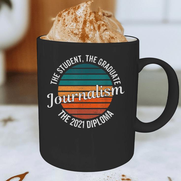 Journalism Graduation Senior Graduate Senioritis College Graphic Print Coffee Mug