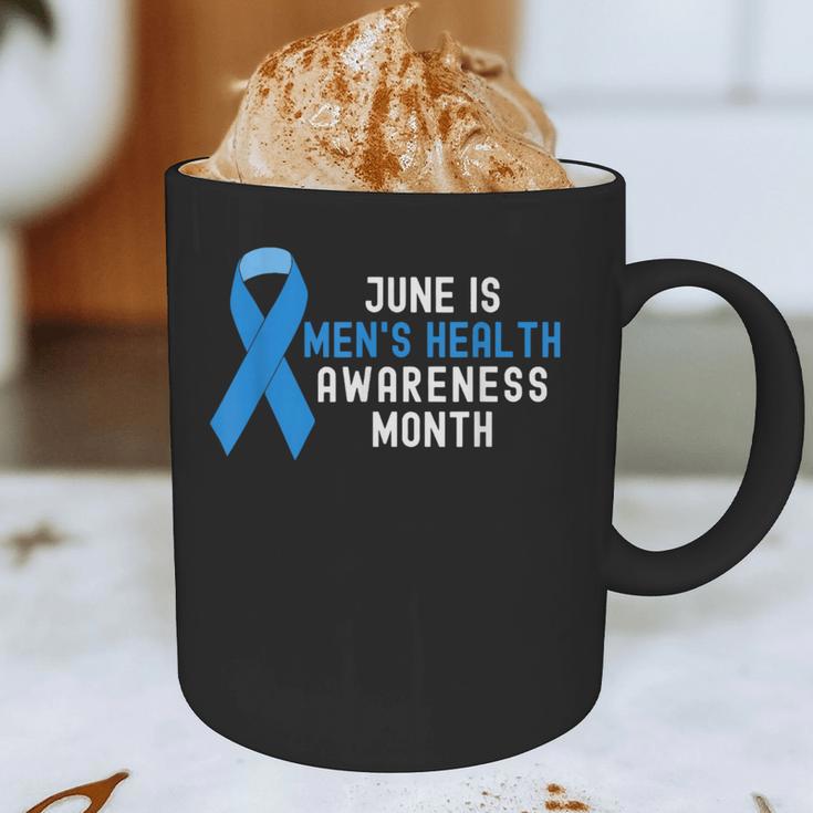 June Is Men’s Health Awareness Month Ribbon For Dad Grandpa Graphic Print Coffee Mug