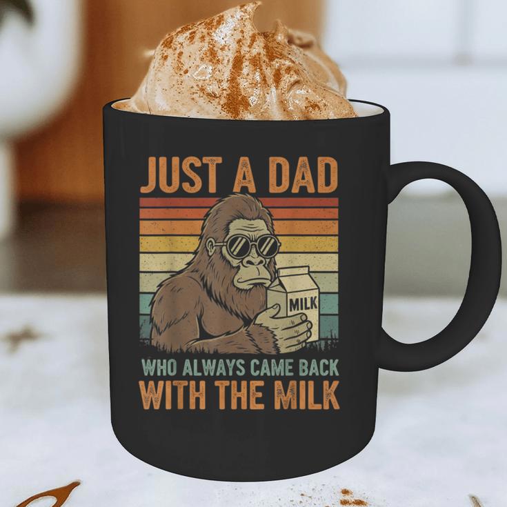 Just A Dad Who Always Came Back With The Milk Daddy Graphic Print Coffee Mug