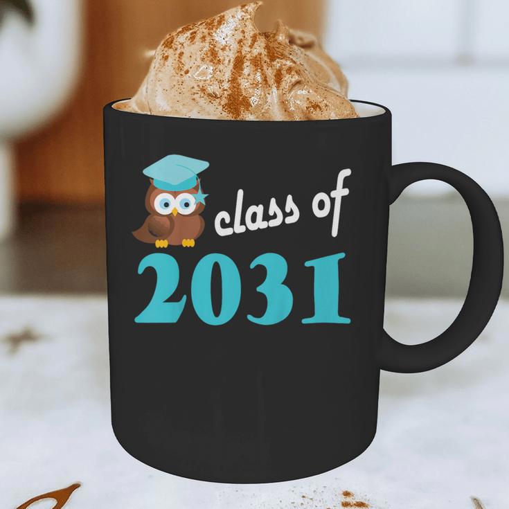 Kids Class Of 2031 Graduation Year T-Shirt Back To School Graphic Print Coffee Mug