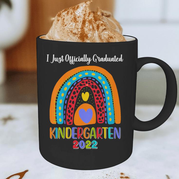 Kids I Officially Graduated Kindergarten Graduation Class Of 2022 Graphic Print Coffee Mug