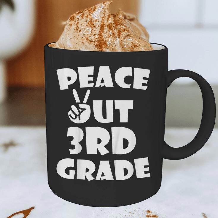 Kids Kids Peace Out 3Rd Grade For Graduation Graphic Print Coffee Mug