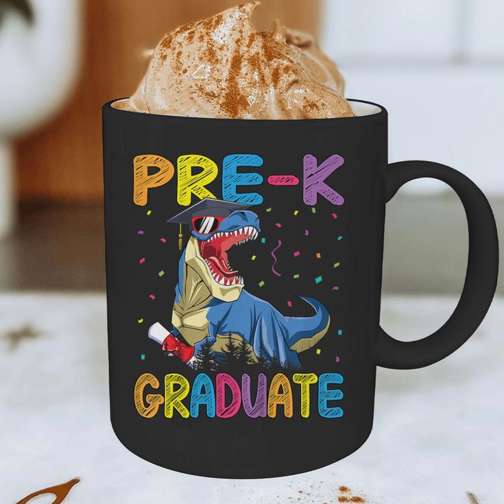 Kids Pre-K Graduate Dinosaur T-Rex Pre Kindergarten Graduation Graphic Print Coffee Mug