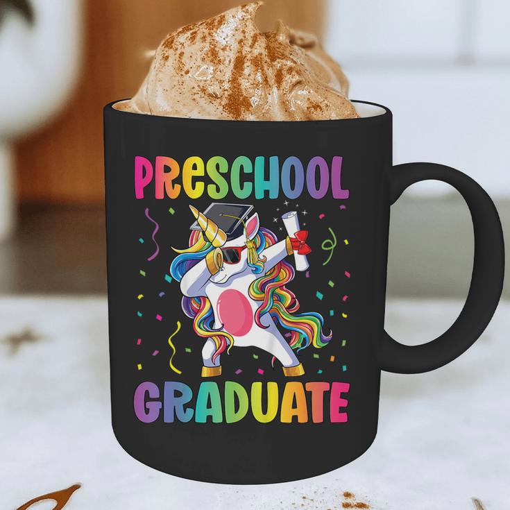 Kids Preschool Graduation Dab Unicorn Preschool Graduate Graphic Print Coffee Mug