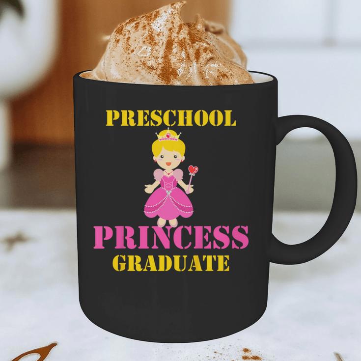 Kids Princess Graduate Prek Preschool Graduation Tshirt For Girls Graphic Print Coffee Mug