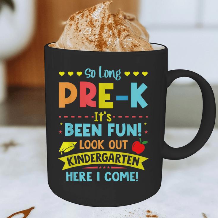 Kids So Long PRE-K It's Been Fun Graduation Graphic Print Coffee Mug