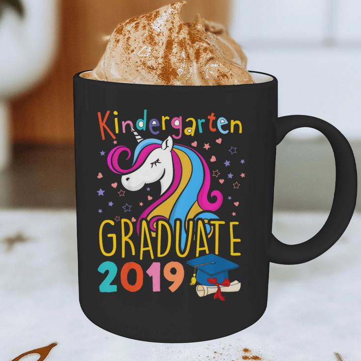 Kids Unicorn Kindergarten Graduation Graduate Shirt Graphic Print Coffee Mug