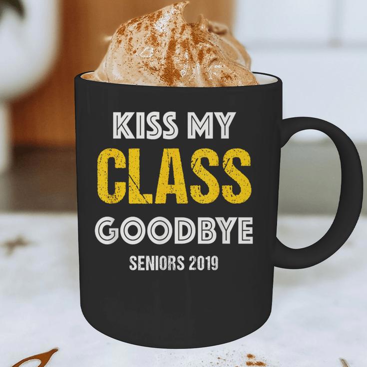 Kiss My Class Goodbye Shirt 2019 Graduation Shirt Graphic Print Coffee Mug