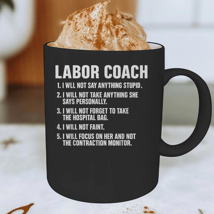 Labor Coach New Mom New Dad Hospital New Baby Shower Graphic Print Coffee Mug