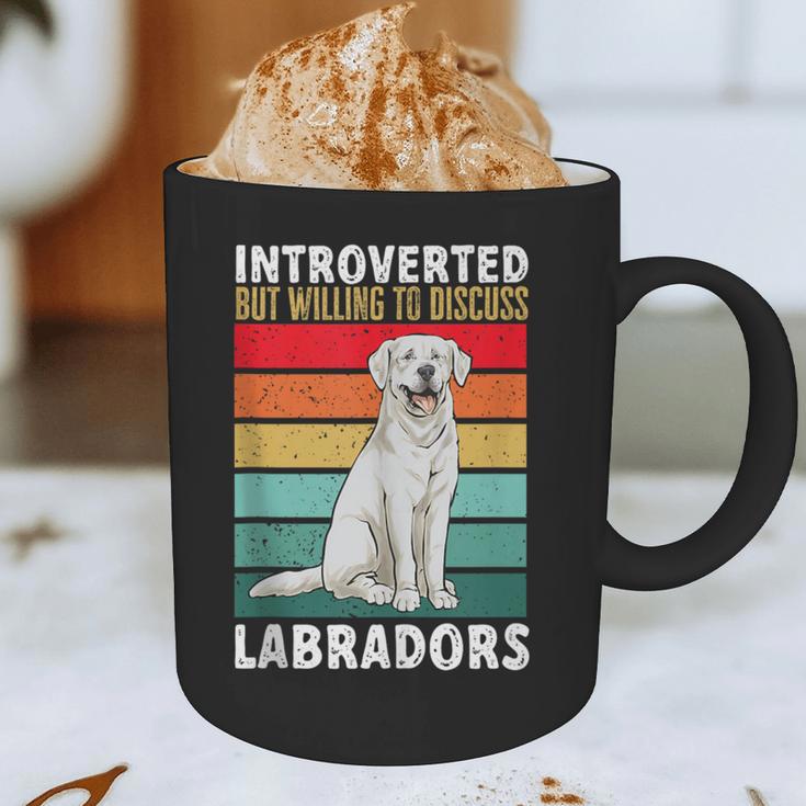 Labrador Retriever Introvert White Lab Graphic Print Coffee Mug Labrador Retriever Introvert White Lab Graphic Print Coffee Mug