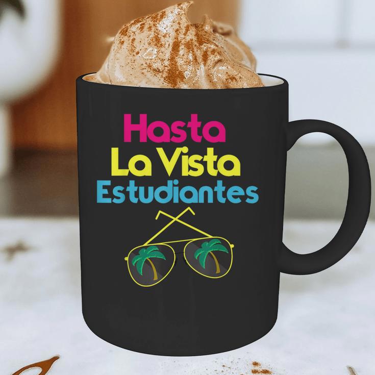 Last Day Of School Spanish Teacher Graduation T-Shirt Graphic Print Coffee Mug