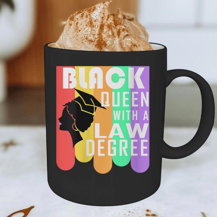 Law School Graduation Queen New Lawyer Attorney Grad Graphic Print Coffee Mug