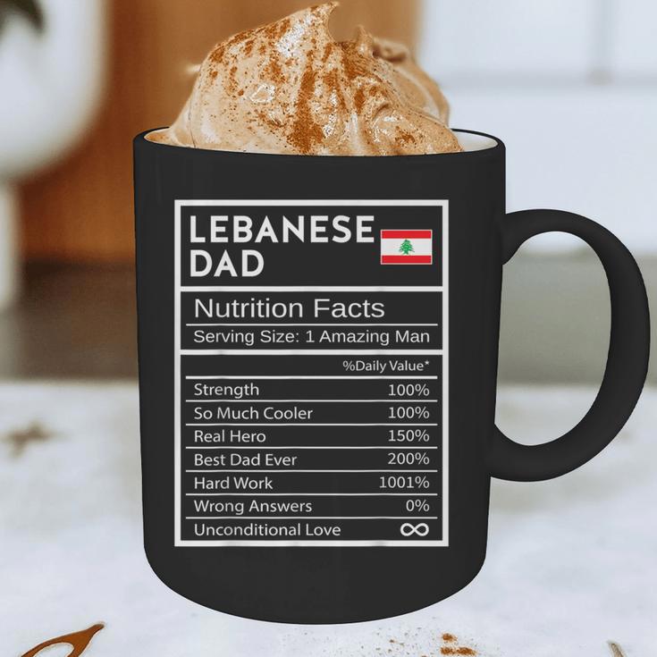 Lebanese Dad Nutrition Facts National Pride For Dad Graphic Print Coffee Mug Lebanese Dad Nutrition Facts National Pride For Dad Graphic Print Coffee Mug