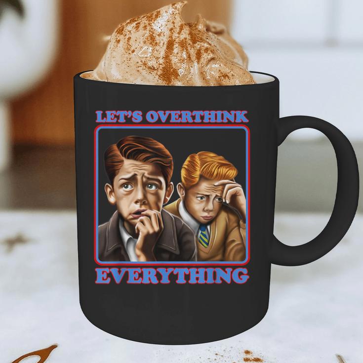 Let's Overthink Everything Shirt Antisocial Introvert Graphic Print Coffee Mug Let's Overthink Everything Shirt Antisocial Introvert Graphic Print Coffee Mug