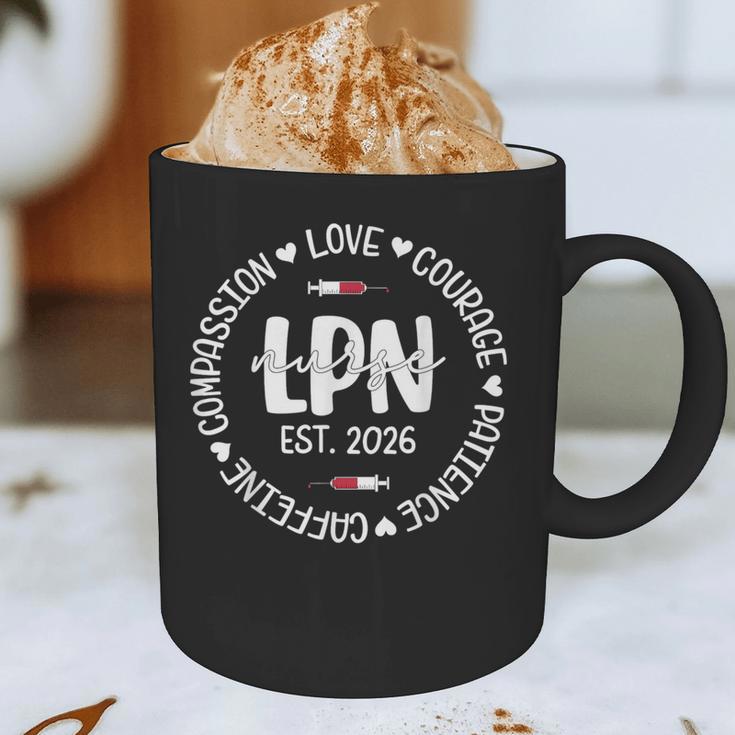 Licensed Practical Nurse Est 2026 LPN LVN Nursing Graduation Graphic Print Coffee Mug