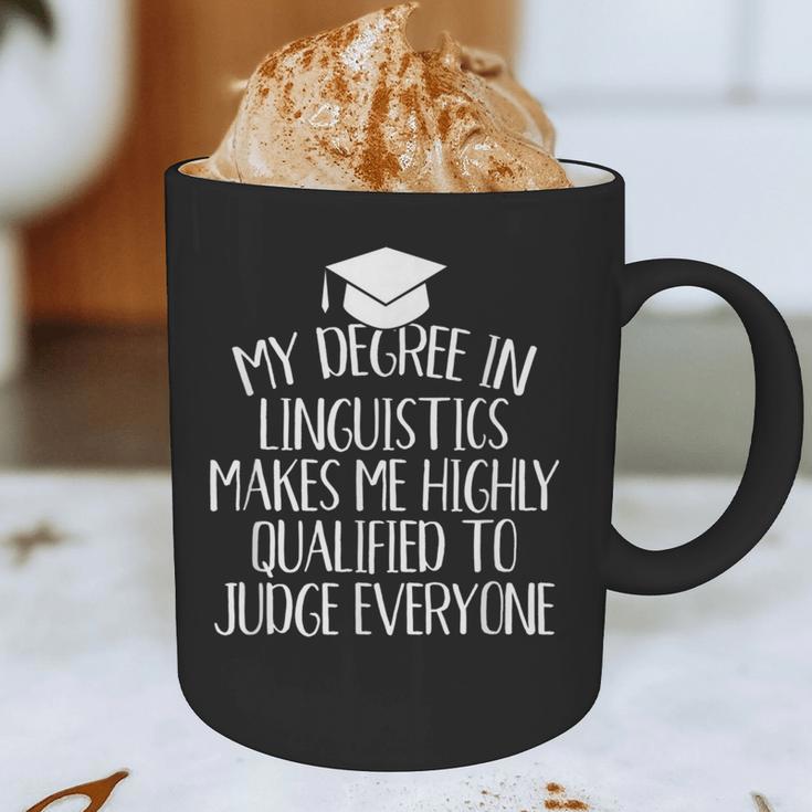 Linguistics Major Graduation Graphic Print Coffee Mug