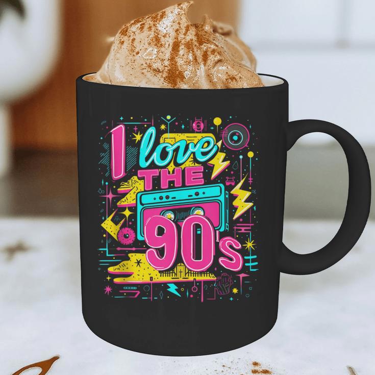 I Love The 90'S 90s Nostalgia Graphic Print Coffee Mug