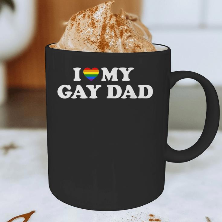 I Love My Gay Dad Graphic Print Coffee Mug