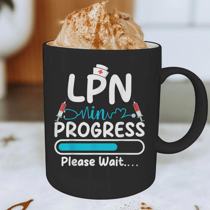 LPN In Progress Loading Future Nurse Graduation Lover Graphic Print Coffee Mug