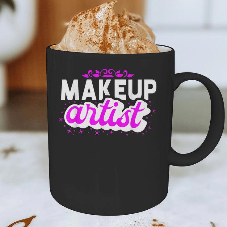 Makeup Artist Beauty Cosmetologist Graduation T-Shirt Graphic Print Coffee Mug