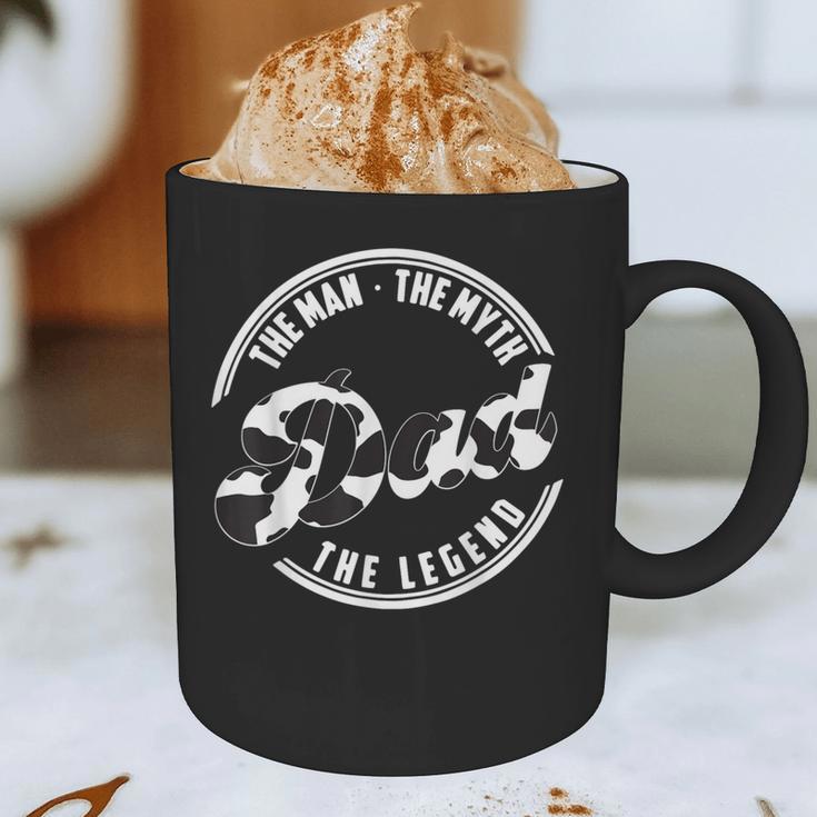 The Man The Myth The Legend Daddy Love Cows Dad Cow Print Graphic Print Coffee Mug