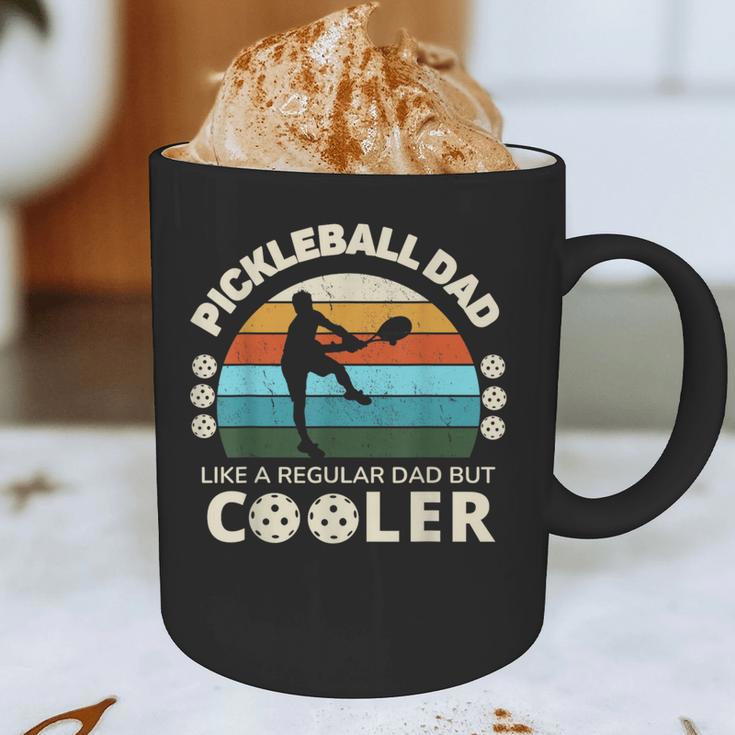 Man's Pickleball Dad Like A Regular Dad But Cooler Graphic Print Coffee Mug