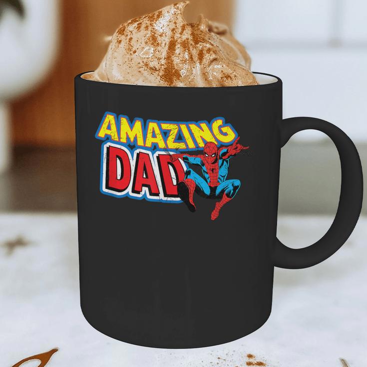 Marvel Spider-Man Amazing Dad Comic Book Father's Day Graphic Print Coffee Mug