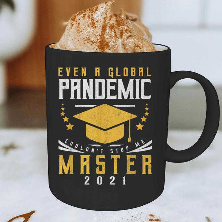 Master 2021 Graduation Graduate Masters Degree Graphic Print Coffee Mug
