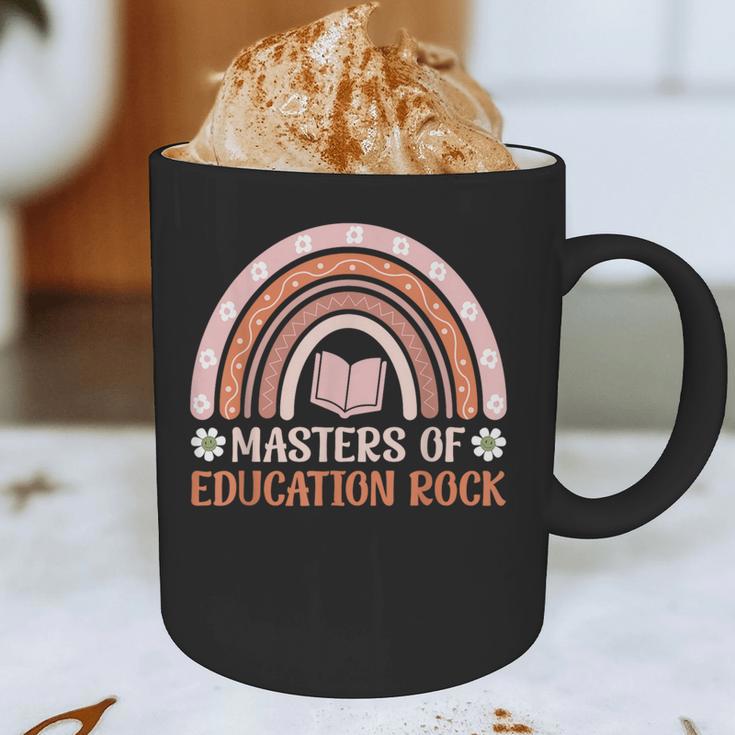 MASTER OF EDUCATION ROCK Master Graduation Graphic Print Coffee Mug