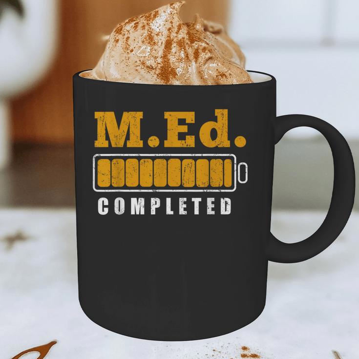 Master Graduation Completed Master Of Education Teacher Men Women Graphic Print Coffee Mug