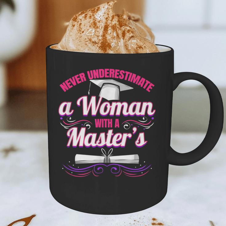 Master University Degree Master Graduation Party Girl Graphic Print Coffee Mug