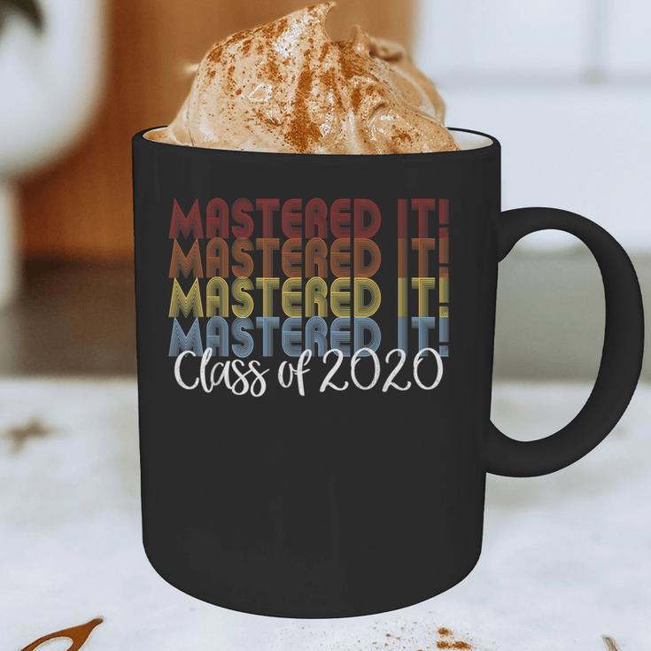 Mastered It 2020 Masters Degree Graduation For Him Her Graphic Print Coffee Mug