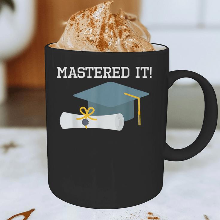 Masters Degree Graduation 2021 Social Work MPH MSW Grad Graphic Print Coffee Mug