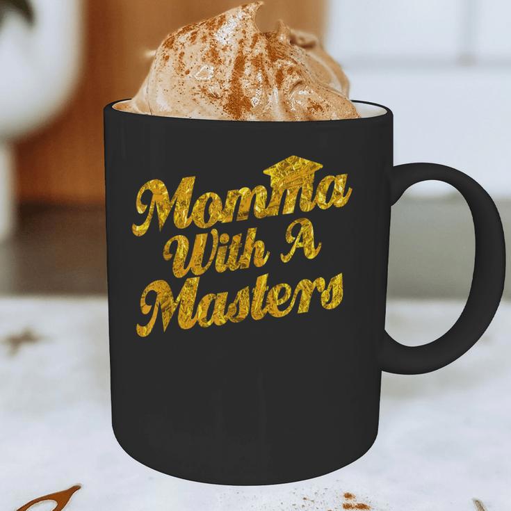 Masters Degree Graduation For Mom Wife Social Work MBA Graphic Print Coffee Mug