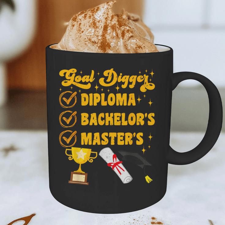 Master's Thesis Passed Goal Digger Master's Graduation Graphic Print Coffee Mug